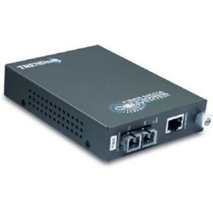 TRENDnet Intelligent 1000Base-T to 1000Base-FX Single Mode Fiber Converter