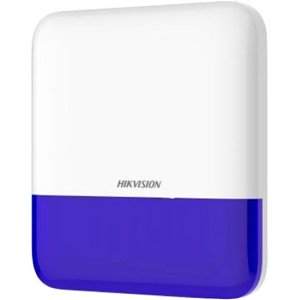 Hikvision DS-PS1-E-WE Wireless External Sounder, 110 dB, Blue Strobe