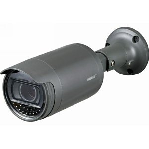 Hanwha LNO-6070R Wisenet L Series, WDR IP66 2MP 3.2-10mm Varifocal Lens, IR 30M IP Bullet Camera, Black