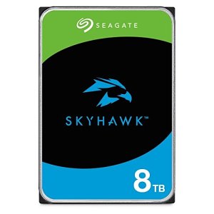 Seagate ST8000VX004 SkyHawk 3.5" Hard Drive, 8TB SATA, 6GB 7200RPM