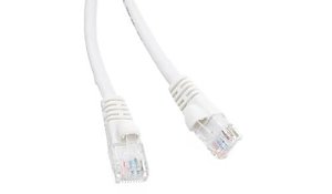 Connectix 003-3B5-030-02C Magic Patch Series CAT6 Patch Cable, RJ45 UPT, LSOH with Latch Protection Boot, 3m, White