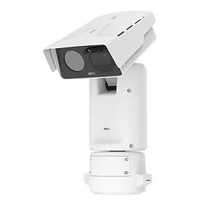 AXIS Q8752-E Q87 Series, Zipstream IP66 35mm Fixed Lens Thermal IP PTZ Camera, White