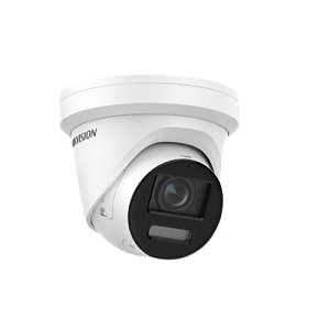 Hikvision DS-2CD2387G2-LSU-SL Pro Series ColorVu IP67 4K  IP Turret Camera, 2.8mm Fixed Lens, White