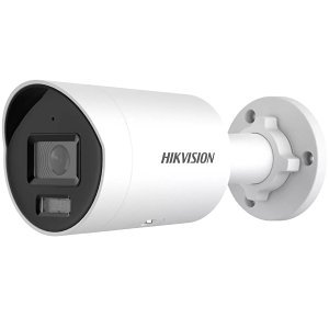 Hikvision DS-2CD2026G2-IU Pro Series AcuSense IP67 2MP IR 40M IP Mini Bullet Camera, 2.8mm Fixed Lens, White