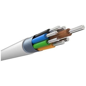 CQR CABS8 200M Type 2 PVC Screened 8 Core Professional Cable, White