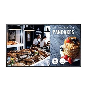 AG Neovo NSD-6501Q NSD Series, 65" LCD Ultra HD 4K All-In-One Digital Signage Display, Wall Mount