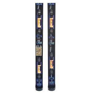 Optex TWD-204RR TWD-RR Series, Pre-Built 360° Double-Sided Beam Tower with Heaters, 2-Beams, 2m