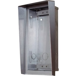 2N IP Vario 1-Module Intercom Flush Box with Roof, Silver