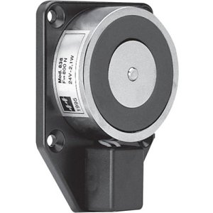 EFF EFF 830-8A Electric Door Holder Magnet with Mounting Plate and Concealed Connecting Terminal, 800N Holding Force