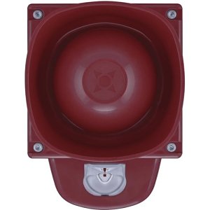 Eaton Fulleon, Symphoni G1 LX LED Sounder Beacon VAD, Weatherproof, Red Flash, Red Housing