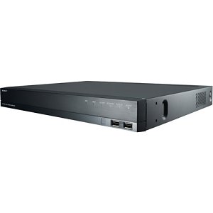Hanwha QRN-1610S Wisenet Q Series, 4K 16-Channel 128Mbps 2 SATA NVR with 16 PoE Ports
