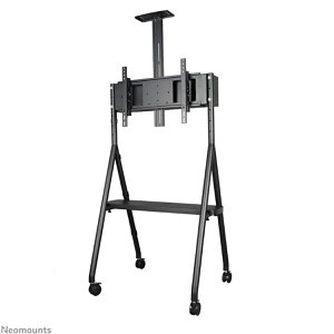 Neomounts NS-M1500BLACK Mobile Monitor/TV Floor Stand for 32-65" screen, Black