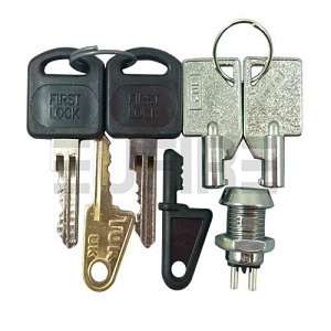 Ziton Replacement 4 Key Pack For Zp3 Panel