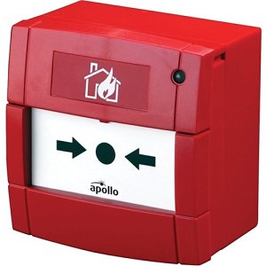 Apollo 55100-022MAR Orbis Series Conventional Marine Manual Call Point, Outdoor Use, EN 54-11 Certified, Red