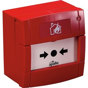 Apollo 55100-031APO Orbis Series Conventional Intrinsically Safe Manual Call Point, EN 54-11 Certified, Red