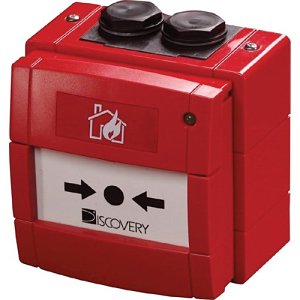 Apollo 58100-976MAR Discovery Series SIL2 Isolating Manual Call Point, Outdoor Use, White