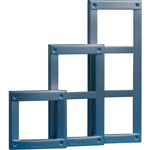 Comelit PAC 3161-2 Vandalcom Series, 2-Module Frame, Grey