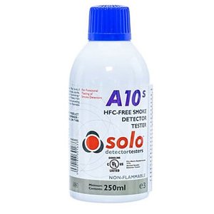 Solo A10S-001 HFC-Free Non-Flammable Aerosol Smoke Detector Tester, 250ml Can