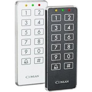 Conlan ADI 42540 Adgangstastatur - Sort - Dшr - Mekanisk nшgle - 512 User(s) - Wiegand - 12 V DC