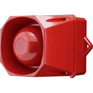 Eaton Fulleon, X10 Mini Sounder Beacon Housing, 10-60V AC-DC, Red Housing (X10/CE/MNH/R1/10-60 VAC-DC)