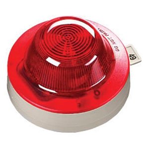 Apollo 55000-877APO XP95-Series Open-Area Beacon, Indoor Use, Red Flash and Red Body