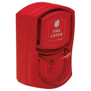 Vimpex FC3-A-R-R-S Fire Cryer Plus EN 54-3 Approved Voice Sounder, Red