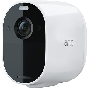 Arlo VMC2030-100NAS Essential Wireless Security Camera with Integrated Spotlight, White