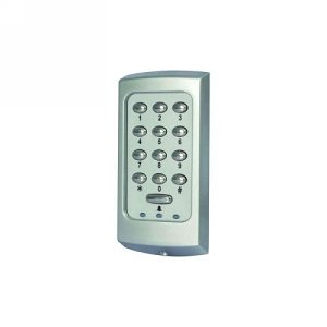 Paxton 375-130-EX KP Series Proximity Reader with Keypad, IP67 Surface Mount, Supports MIFARE, Silver