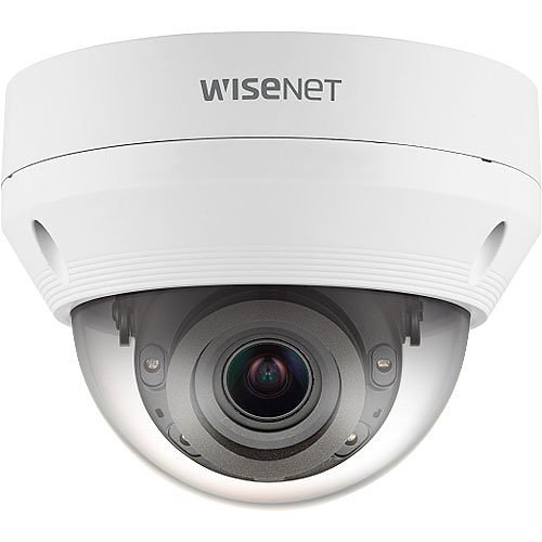 Wisenet QNV-7082R 4 Megapixel Indoor/Outdoor Network Camera - Color - Dome