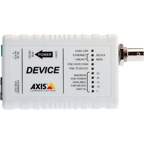 AXIS T8642 T864-Series PoE+ over Coax Device, Single Device Unit