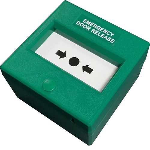 3E 3E0770TP BGU Triple Pole Breakglass, Green