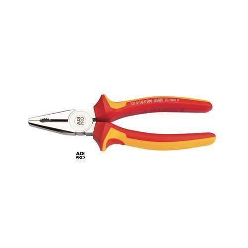 ADI Pro WBXPL180VDE 1000V Insulated Combination Pliers, 180mm, VDE Approved