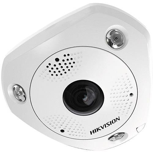 Hikvision DS-2CD6365G0E-IVS 6MP Network Fisheye Camera, 1.27mm Lens, IP67 and IK10 Protection