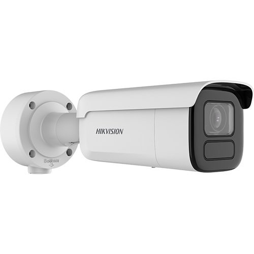 Hikvision DS-2CD3B46G2T-IZHSY Ultra Series, DarkFighter IP67 4MP 2.8-12mm Motorized Varifocal Lens, IR 60M IP Bullet Camera, White