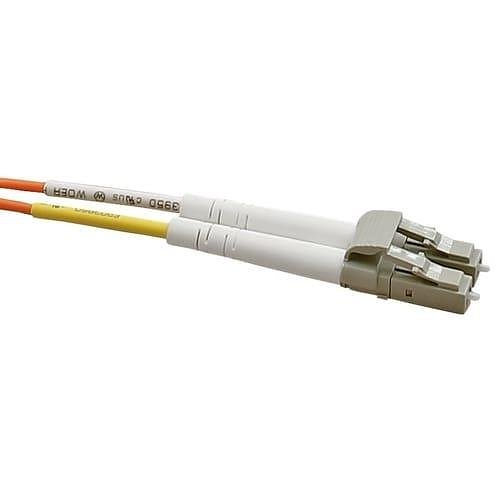 Connectix 005-629-010-01B Starlight Series LC-SC Multimode Duplex Fibre Optic Patch Cable, OM3-50/125, 1m, Orange