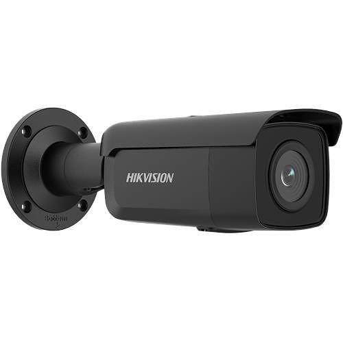 Hikvision DS-2CD2T46G2-2I Pro Series AcuSense IP67 4MP IR 60M IP Bullet Camera, 2.8mm Fixed Lens, Black