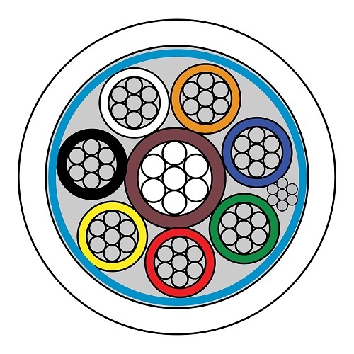 Image of CABS8HF-WH-100-C