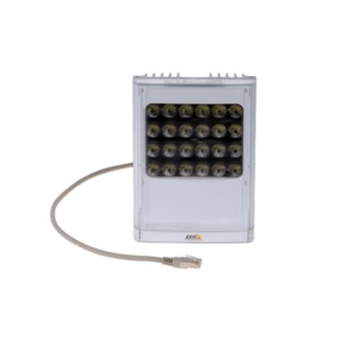 AXIS T90D25 W-LED PoE High-Performance White LED Illuminator with Ease of Installation, 80ft-360ft