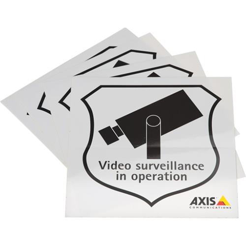 Surveillance Sticker Eng 50pcs