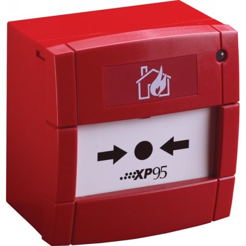 Apollo 55100-908APO Call Point Addressable ISO XP95 ISO, Red (Rood) Surface