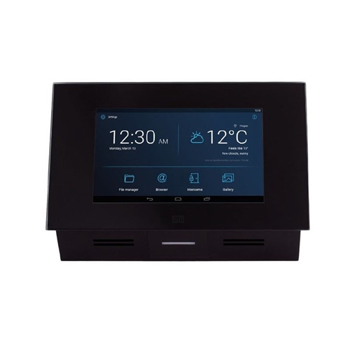 2N 91378376 Indoor Touch 2.0 Series Answering Unit with WiFi, Black