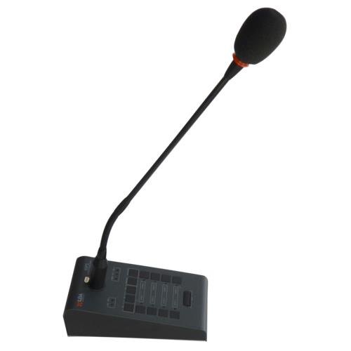 LDA LDAMPS8ZS02 Trådbunden Mikrofon - Grå - 200 Hz till 15 kHz -43 dB - Svanhals - RJ-45, Sub-minitelefon, USB