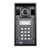 2N 9151101CHKW IP Force Series 1-Button Intercom with HD Camera and Keypad