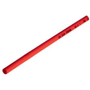 Bisson Rör - Röd - 25 mm x 5 m - Akrylonitrilbutadienstyren (ABS)