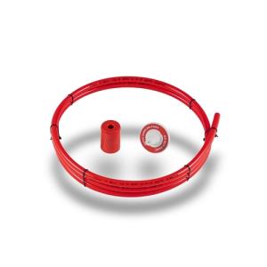 End Cap Kit - Conical Red 25mm