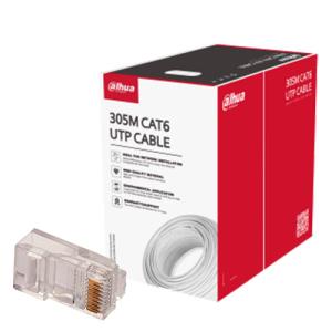 Kit Cable CAT6 UTP 305m + 100 Rj45 Plugs