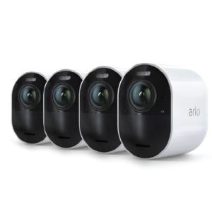 Arlo Ultra Kit 4 4k Hdr Cameras, White