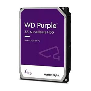 Western Digital WD42PURZ WD Purple Series, 4TB 3.5" Hard Drive, SATA 6GB 5400RPM 256MB Cache, Supports up to 64 HD Cameras 