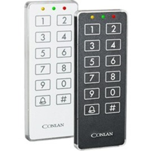 Conlan CT1200 Enhet för knappsatsåtkomst - Svart - Dörr - Mekanisk nyckel - 512 User(s) - Wiegand - 12 V DC