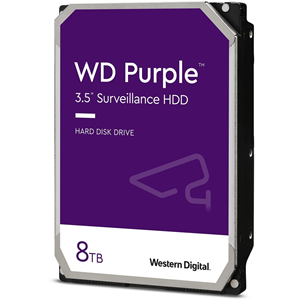 WD Purple WD82PURZ 8 TB Hårddisk - 3.5" Intern - SATA (SATA/600) - Nätverksinspelare Device Supported - 7200rpm